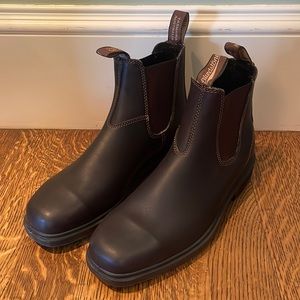 NEW Blundstone #062 Men's Dress Chelsea Boots - Stout Brown